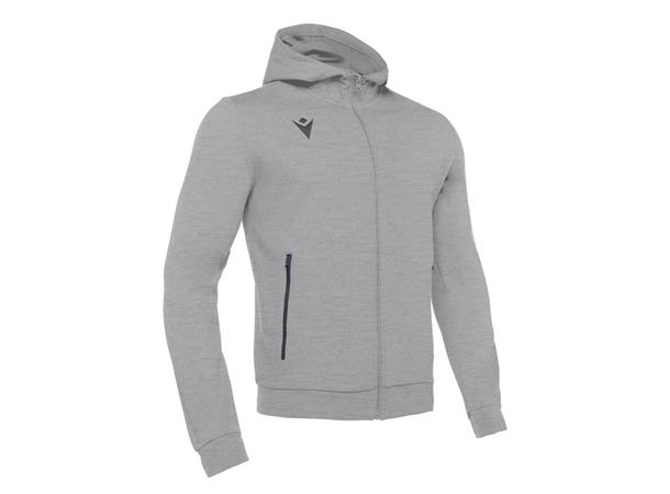 Cello Full Zip Hooded Sweatshirt GRY M Hettejakke i børstet fleece - Unisex 