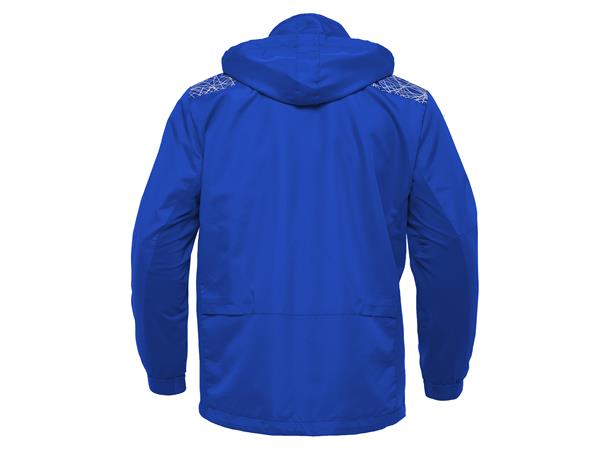 Lahti Showerjacket BLÅ/HVIT XXS Vann- og vindavstøtende jakke - Unisex 