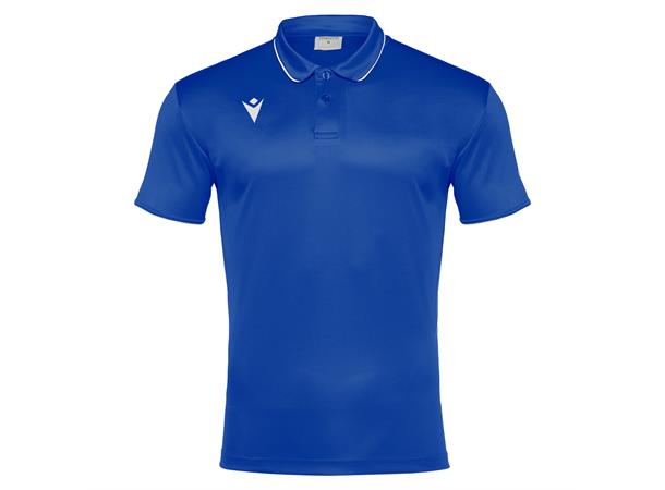 Draco Hero Polo ROY/WHT 3XS Poloskjorte i elastisk stoff 