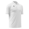 Aulos Polo WHT/SLV 5XL Teknisk poloskjorte - Unisex