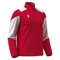 Cuzco Training 1/4 Zip Top RED/WHT 3XS Teknisk treningsgenser - Unisex