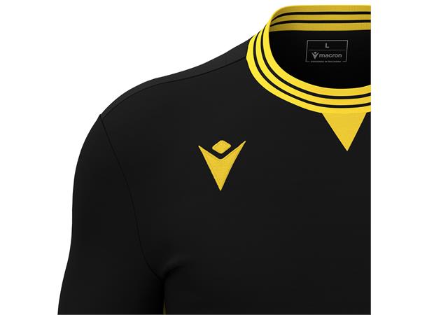 Elves Shirt BLK/YEL XL Teknisk kamp og treningsdrakt - Unisex 