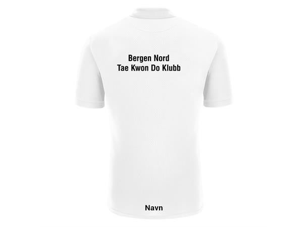 Bergen TaeKwonDo Rap Polo Hvit 
