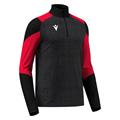 Izel Training 1/4 Zip Top BLK/RED 4XL Teknisk treningsgenser - Unisex