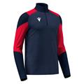 Izel Training 1/4 Zip Top NAV/RED 4XL Teknisk treningsgenser - Unisex