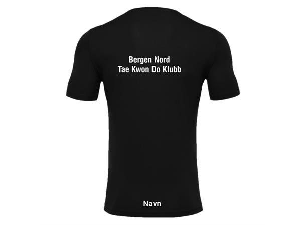 Bergen TaeKwonDo Rigel Teknisk T-Skjorte Sort 