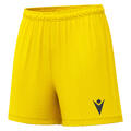 Nebula Woman Shorts YEL XS Teknisk kamp-og treningsshorts til dame