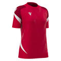 Naga Womens Shirt RED/WHT M Teknisk spillerdrakt til dame